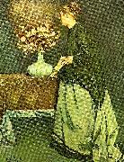 Alfred Stevens autumn flowers oil painting artist